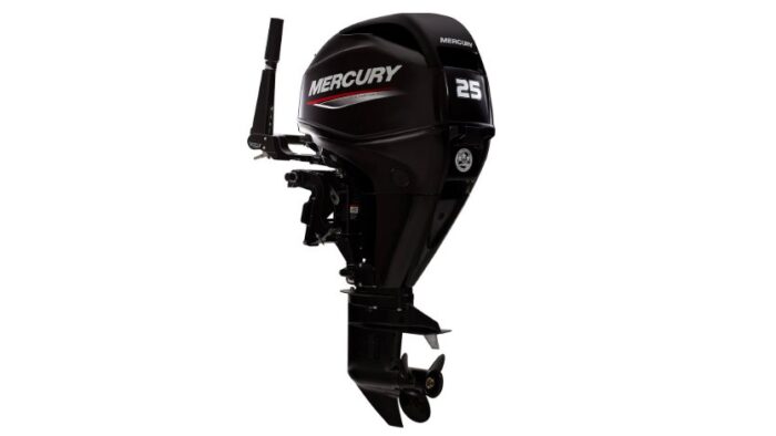 Mercury-25ELH-FourStroke-700x394-1.jpg Mercury 25ELH FourStroke Outboard Motor - Image 1