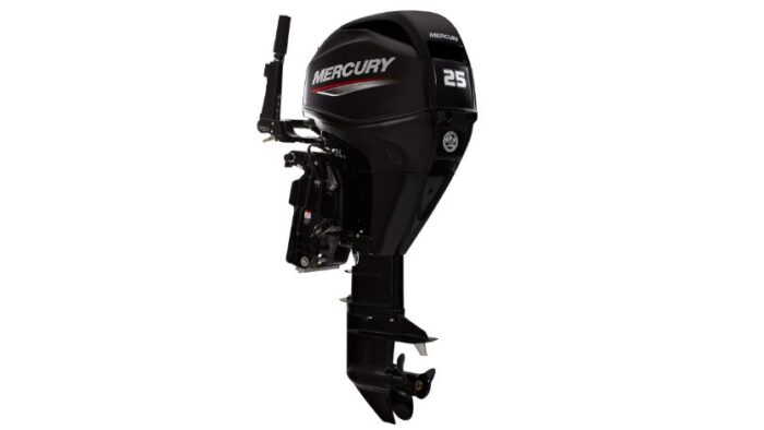 Mercury-25ELHPT-FourStroke-700x394-1.jpg Mercury 25ELHPT FourStroke Outboard Motor - Image 1