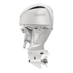 Yamaha 350hp White DEC Outboard | Digital Electronic Controls, 25″ Shaft, Counter Rotation | LF350XSA2