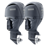 Twin Yamaha 300hp DEC Outboards | Digital Electronic Controls, 30″ Shaft | F300UCB & LF300UCB