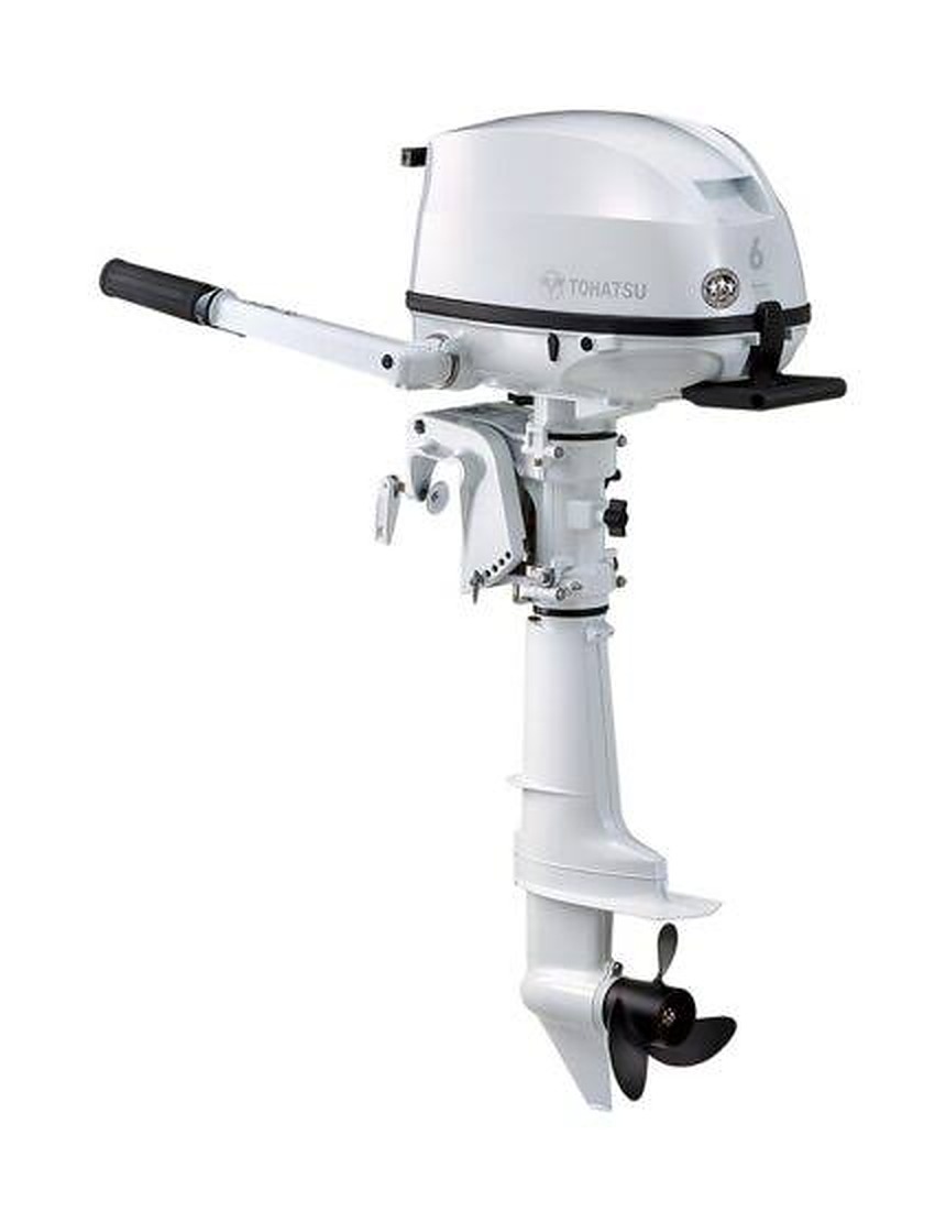 Tohatsu MFS6DWL 6HP Outboard Motor – Long Shaft (20")