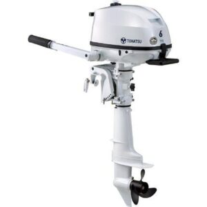 Tohatsu MFS6 6HP Outboard Motor – Long Shaft (20")