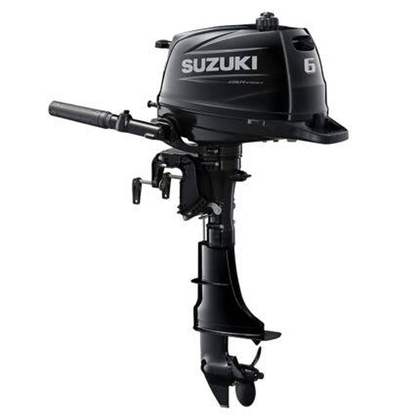 Suzuki DF6AS 6HP Outboard Motor – Short Shaft (15")