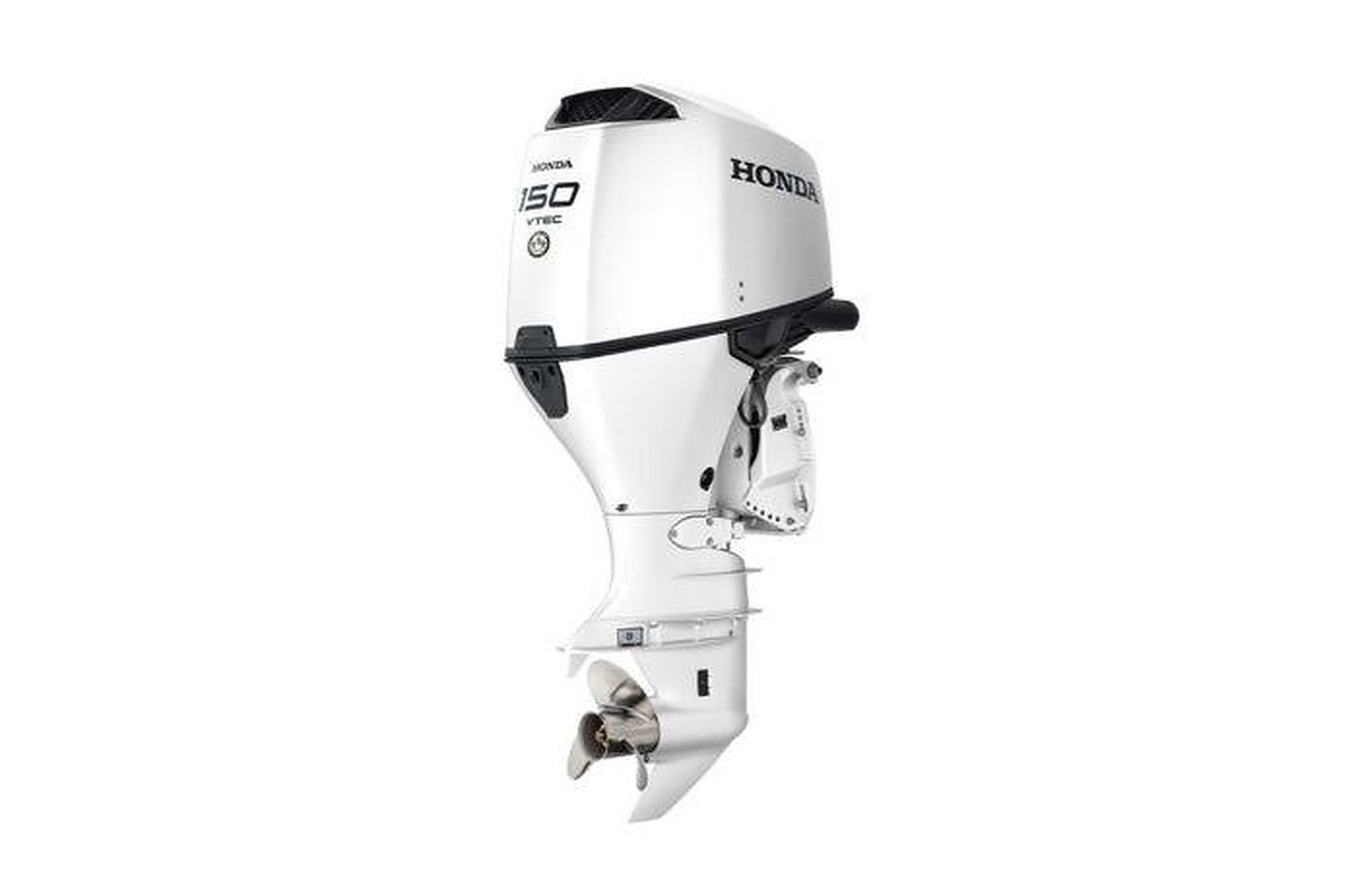 Honda BF150DXDA 150HP Outboard Motor – Extra-Long Shaft (25"), White, iST