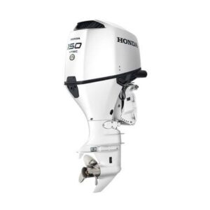 Honda BF150DXCRA 150HP Outboard Motor – Extra-Long Shaft (25"), Counter-Rotation, White