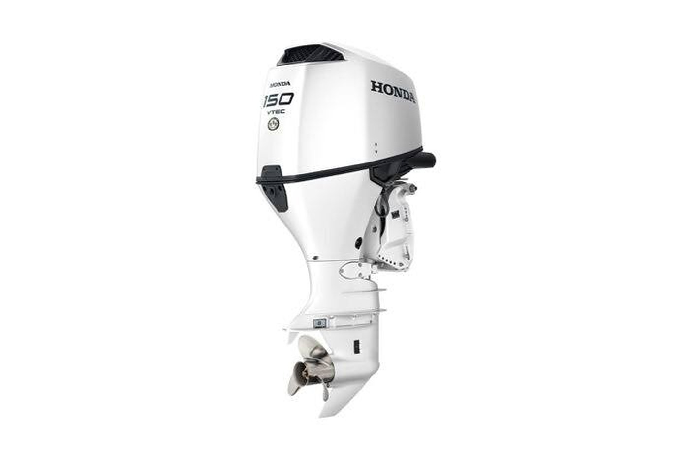 Honda BF150DXRA 150HP Outboard Motor – Extra-Long Shaft (25"), White