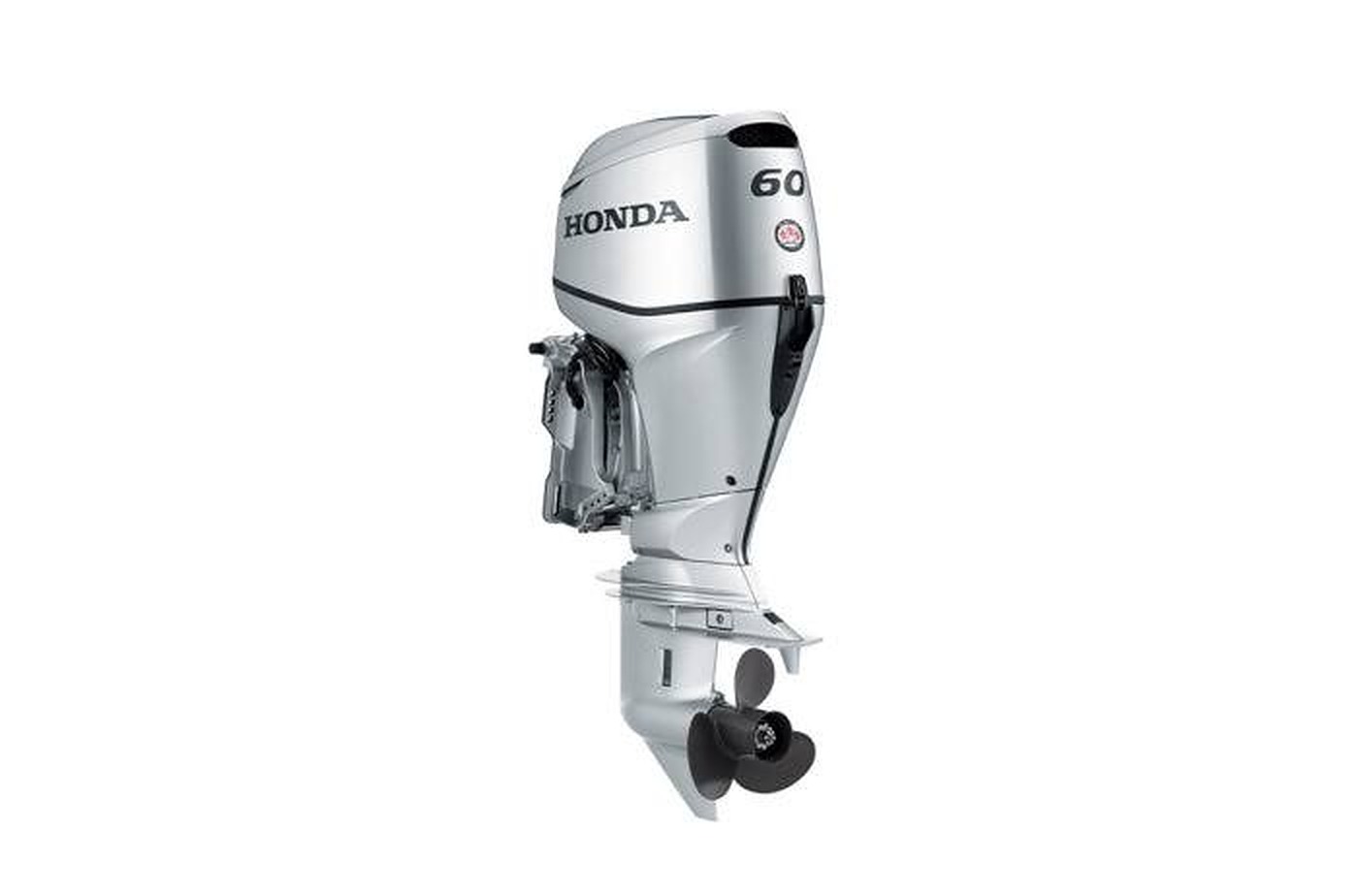 Honda BFP60A1XRT 60HP Outboard Motor – Extra-Long Shaft (25"), Power Thrust