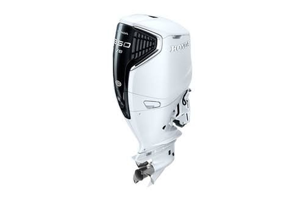Honda BF350AXCDA 350HP Outboard Motor – Extra-Long Shaft (25"), Counter-Rotation, White, iST