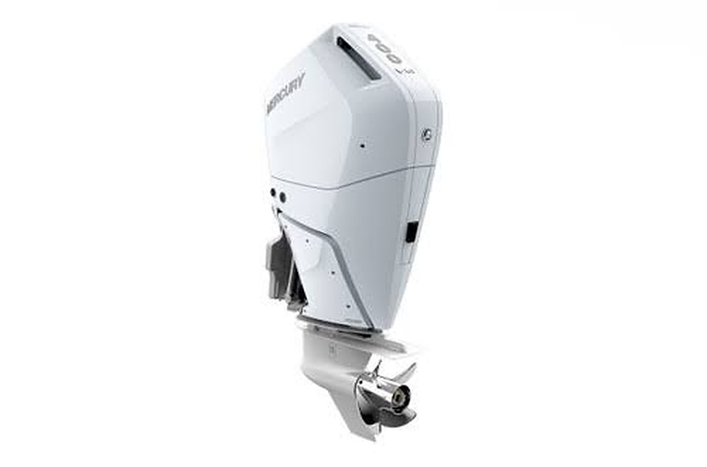 Mercury 400L Outboard Motor – Long Shaft (20"), White, Verado