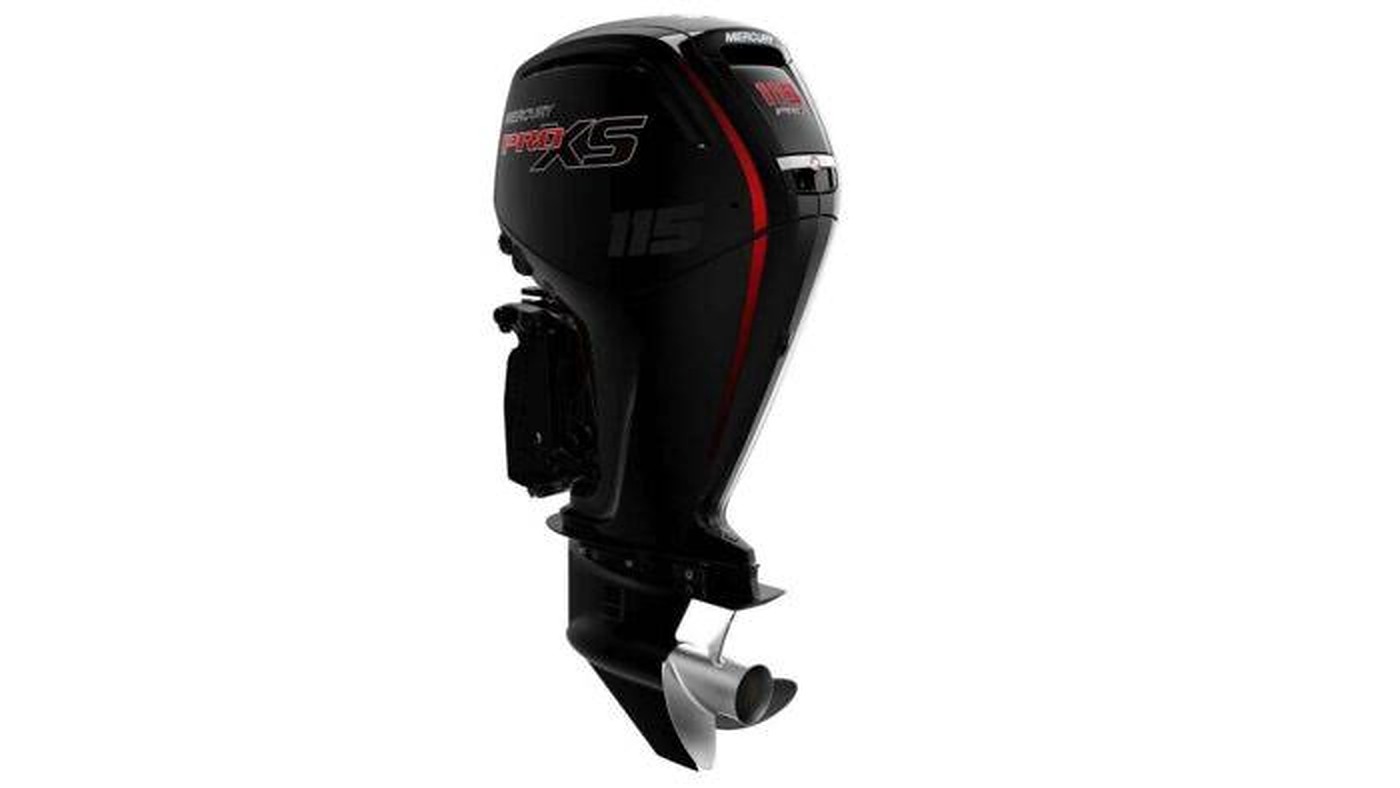 Mercury 115EXLPT Outboard Motor – Extra-Long Shaft (25"), Command Thrust, Pro XS