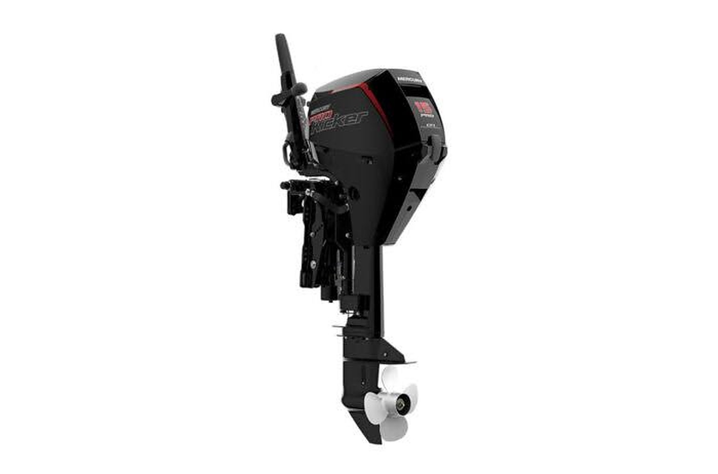 Mercury 15EXLHPT Outboard Motor – Extra-Long Shaft (25")