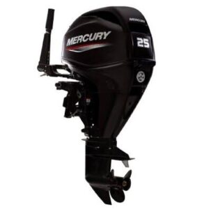 Mercury 25ELH Outboard Motor – Long Shaft (20")