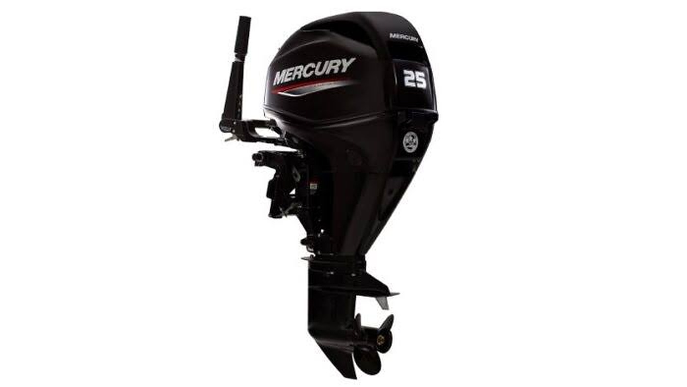 Mercury 25ELH Outboard Motor – Long Shaft (20")