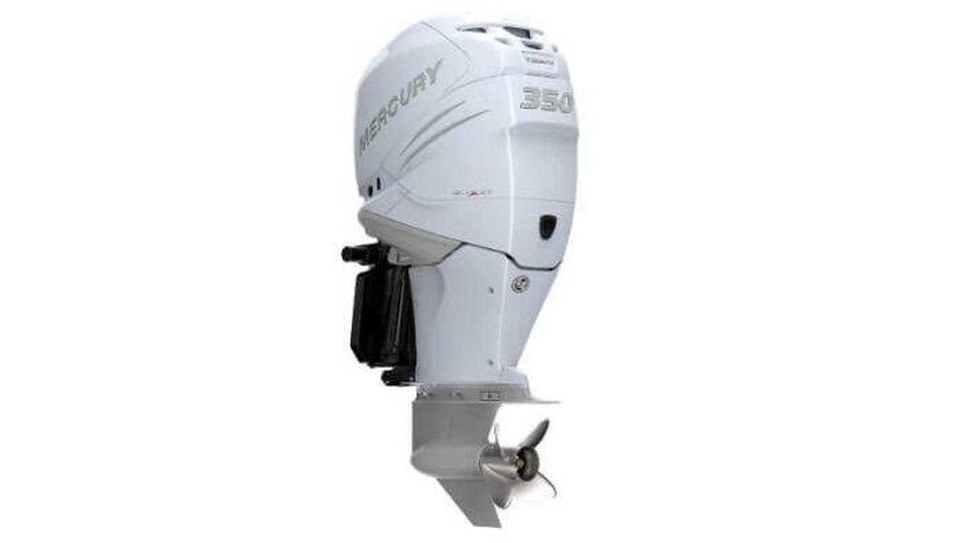 Mercury 350CXL Outboard Motor – Extra-Long Shaft (25"), Counter-Rotation, Cold Fusion