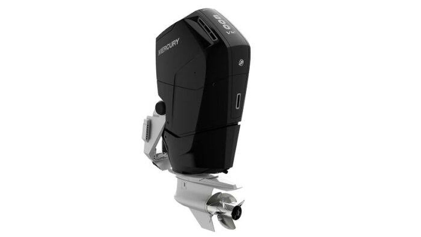 Mercury 600XL Outboard Motor – Extra-Long Shaft (25"), Verado