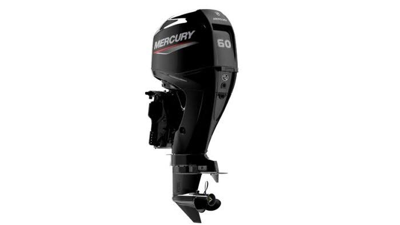Mercury 60ELPT Outboard Motor – Long Shaft (20"), Command Thrust