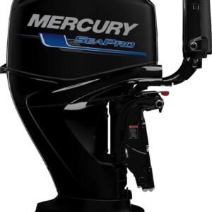 Mercury 60EXLHPT Outboard Motor – Extra-Long Shaft (25"), Command Thrust, SeaPro