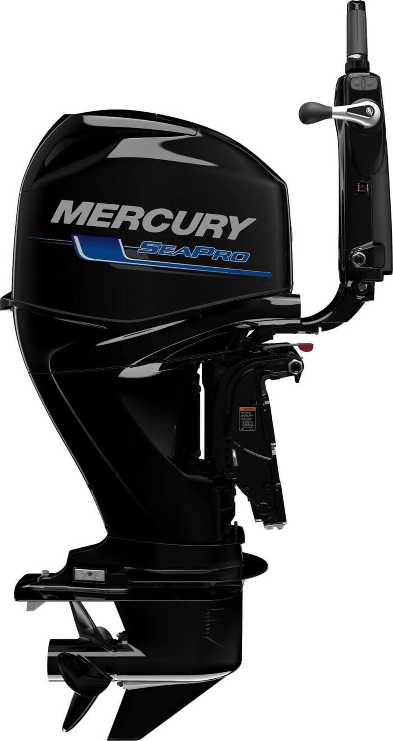 Mercury 60EXLHPT Outboard Motor – Extra-Long Shaft (25"), Command Thrust, SeaPro