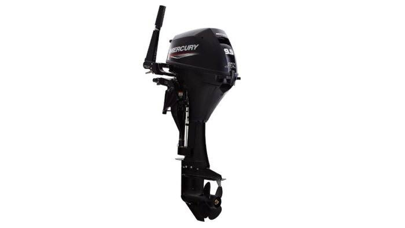 Mercury 9.9MLH Outboard Motor – Long Shaft (20"), Command Thrust