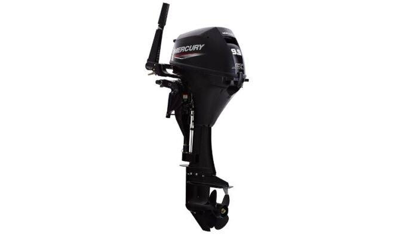 Mercury 9.9MXLH Outboard Motor – Extra-Long Shaft (25"), Command Thrust