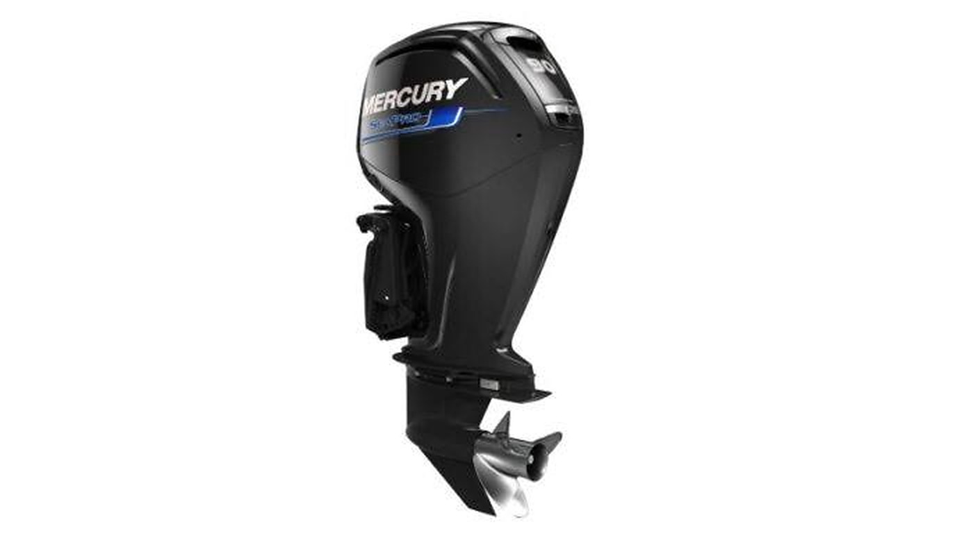 Mercury 90EXLPT Outboard Motor – Extra-Long Shaft (25"), Command Thrust, SeaPro