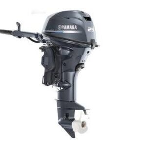Yamaha F25LWTHC 25hp | Extra Long (25") Shaft | Midnight Blue — Scratch & Dent