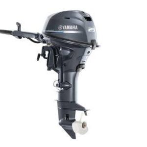 Yamaha F25SMHC 25hp Outboard | Extra Long (25") Shaft | Midnight Blue Cowling