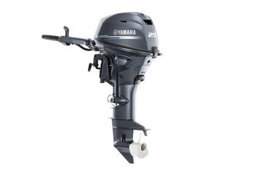 Yamaha F25SMHC 25hp Outboard | Extra Long (25") Shaft | Midnight Blue Cowling