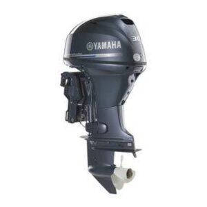 Yamaha F30LA 30hp Outboard | Long (30") Shaft | Midnight Blue Cowling