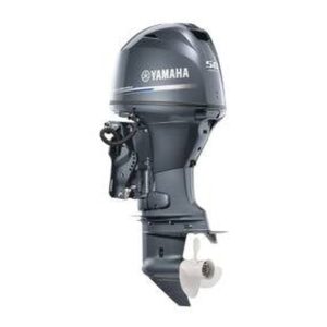Yamaha T50LB 50hp Outboard | Long (20") Shaft | Midnight Blue Cowling