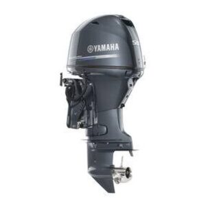 Yamaha F50LB 50hp Outboard | Long (20") Shaft | Midnight Blue Cowling