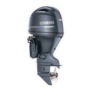 Yamaha F90LB 90hp Outboard Motor | Long (20") Shaft | Midnight Blue | Australia Stock