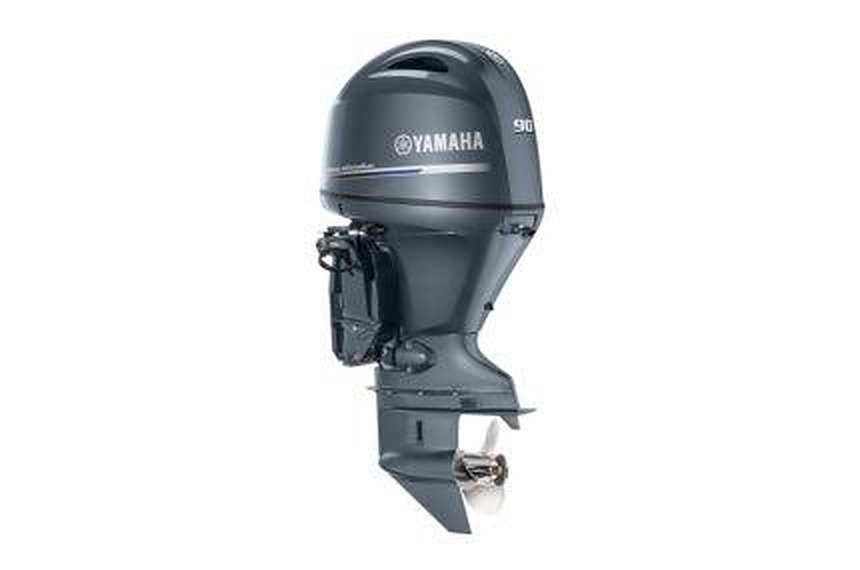 Yamaha F90LB 90hp Outboard Motor | Long (20") Shaft | Midnight Blue | Australia Stock