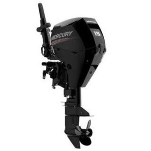 Mercury 15ELPT 15HP FourStroke Outboard Motor – Long Shaft (20"), EFI, Power Trim