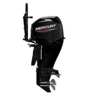 Mercury 40ELPT 40HP FourStroke Outboard Motor – Long Shaft (20"), EFI, Power Trim