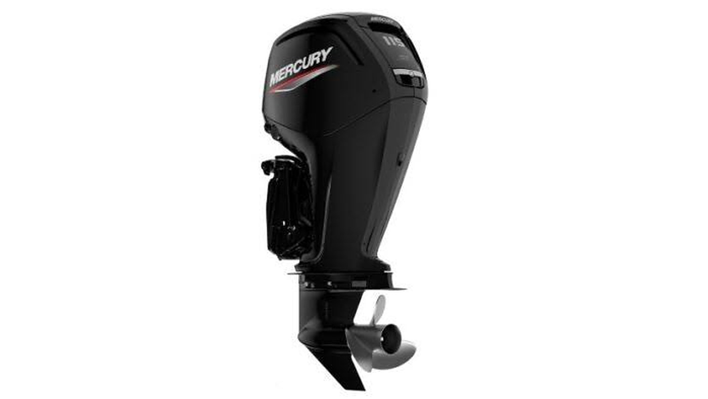 Mercury 115ELPT 115HP FourStroke Outboard Motor – Long Shaft (20"), EFI, Power Trim