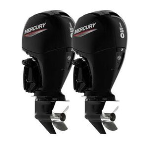 Mercury 150L 150HP FourStroke Outboard Motor – Long Shaft (20"), EFI, Power Trim