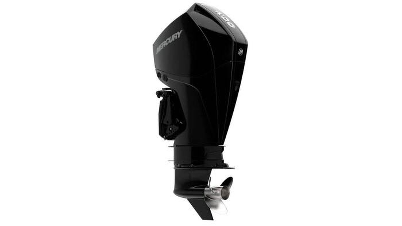 Mercury 200L 200HP FourStroke Outboard Motor – Long Shaft (20"), EFI, Power Trim
